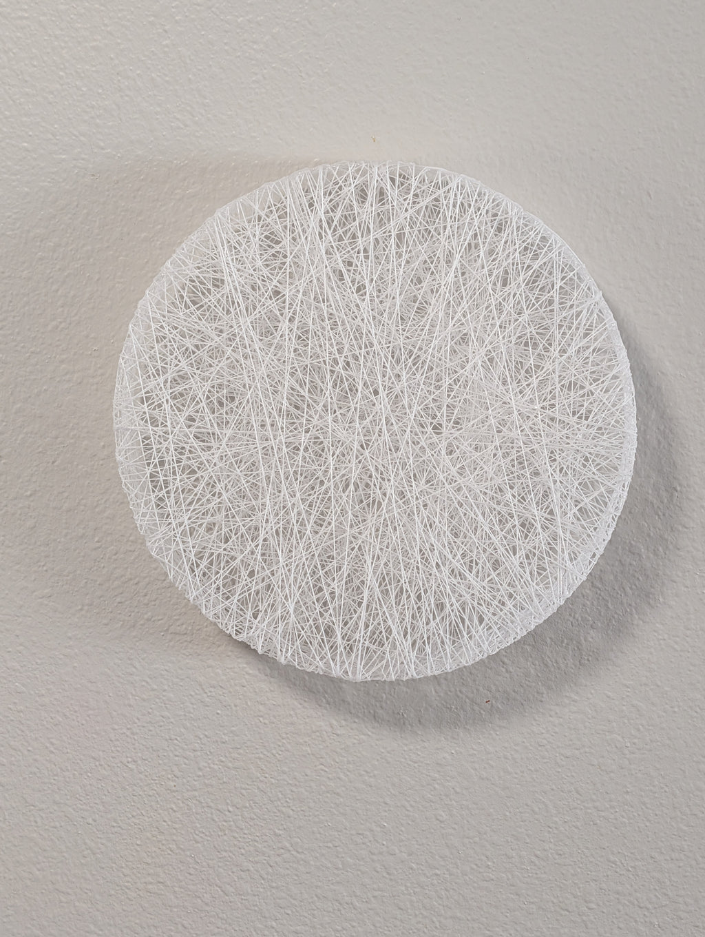 DISK, Fiber Wall Sculpture - 12" x 12"