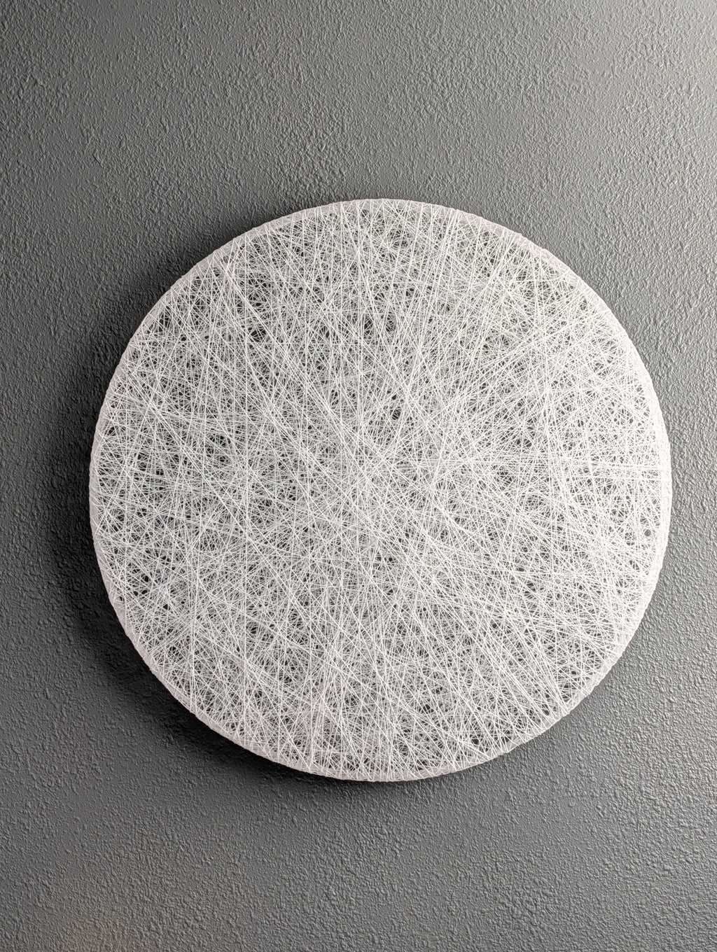 DISK, Fiber Wall Sculpture - 24" x 24"