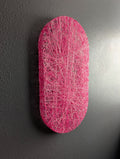 PILL, Fiber Wall Sculpture - 12" x 24"