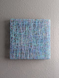SQUARE, Fiber Wall Sculpture - 12" x 12"