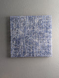 SQUARE, Fiber Wall Sculpture - 18" x 18"