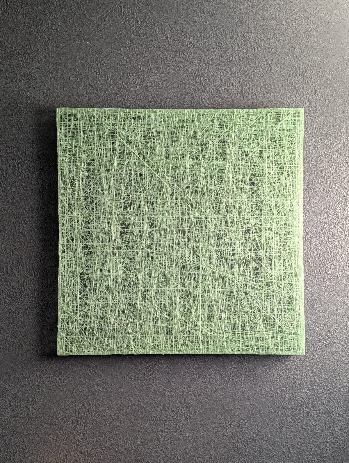 SQUARE, Fiber Wall Sculpture - 24" x 24"