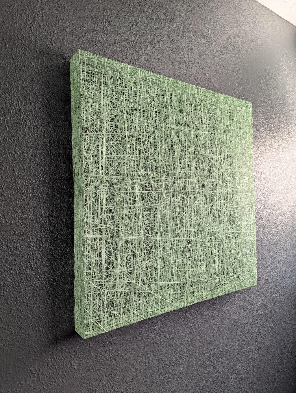 SQUARE, Fiber Wall Sculpture - 24" x 24"